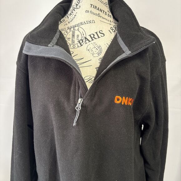Dunkin' Donuts Logo Jacket Fleece Pullover Size Large - Picture 5 of 7
